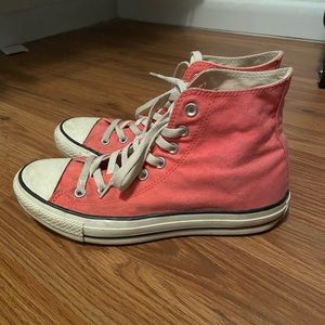 Converse High Tops in Pink